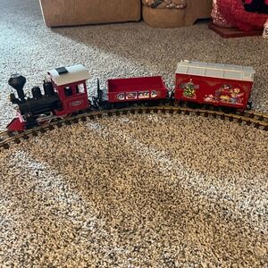 LGB North Pole Express G Scale Christmas Train Set Locomotive Track Transformer